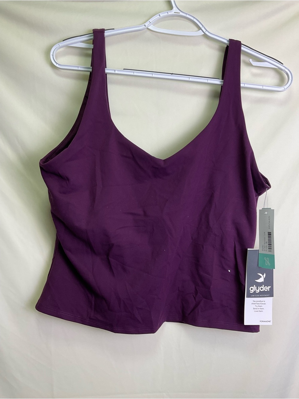 Glyder Sculpt Skimmer Tank - Purple